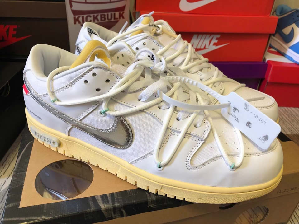 Closer Look: Off-White™ x Nike Dunk Low #33/#50