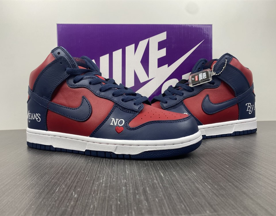 Supreme Nike Dunk High Sb By Any Means Red Navy Dn3741 600 9 - www.kickbulk.co
