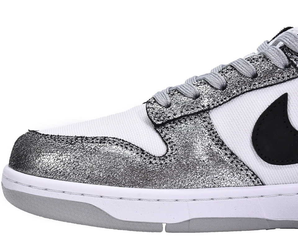 Nike Dunk Low Silver Cracked Leather Shimmer Do5882 001 12 - www.kickbulk.co