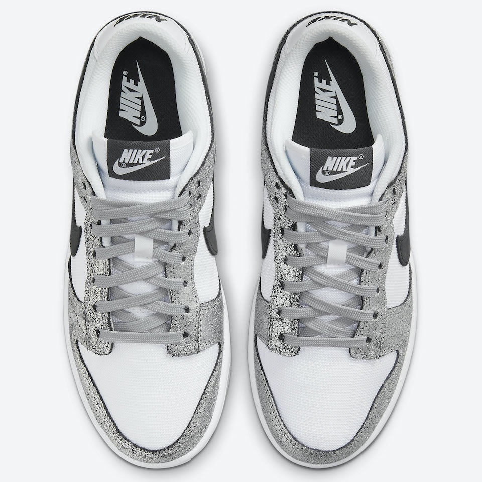 Nike Dunk Low Silver Cracked Leather Shimmer Do5882 001 2 - www.kickbulk.co