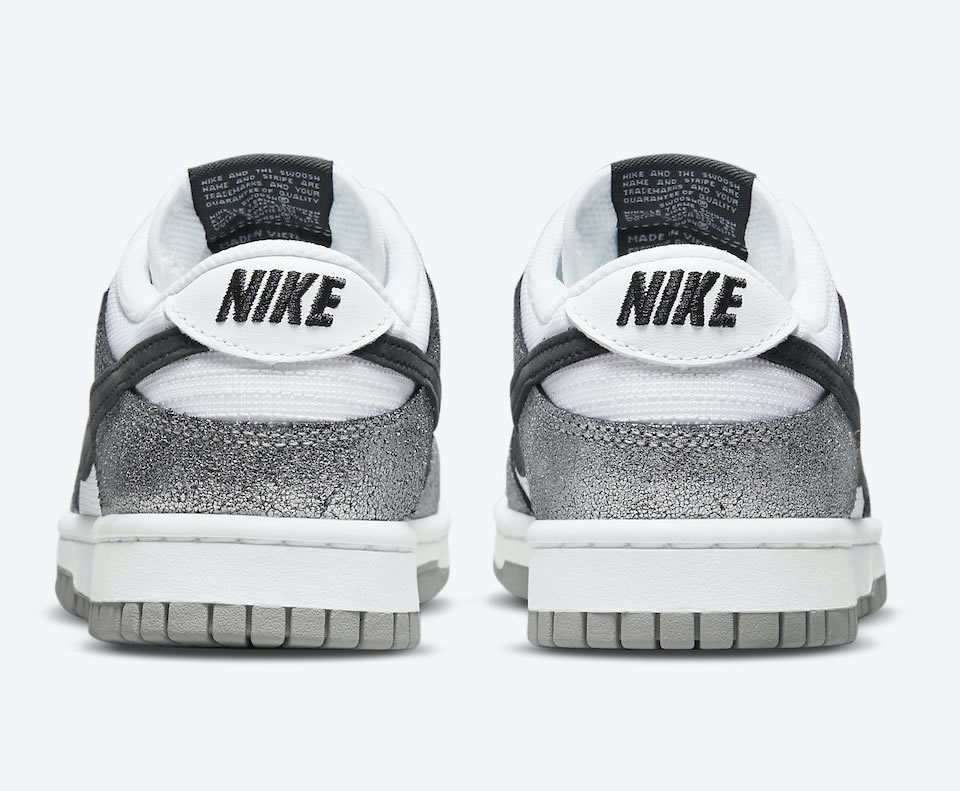 Nike Dunk Low Silver Cracked Leather Shimmer Do5882 001 4 - www.kickbulk.co