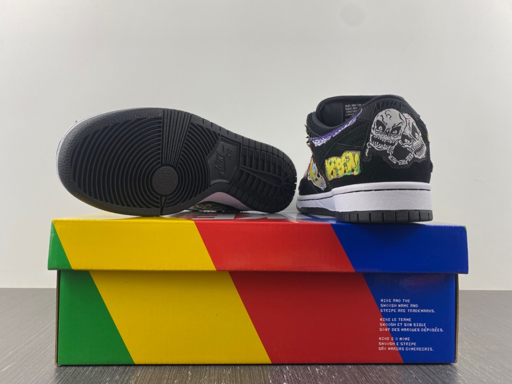 Neckface Nike Dunk Low Pro Sb Black Dq4488 001 16 - www.kickbulk.co