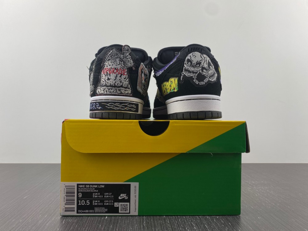 Neckface Nike Dunk Low Pro Sb Black Dq4488 001 18 - www.kickbulk.co