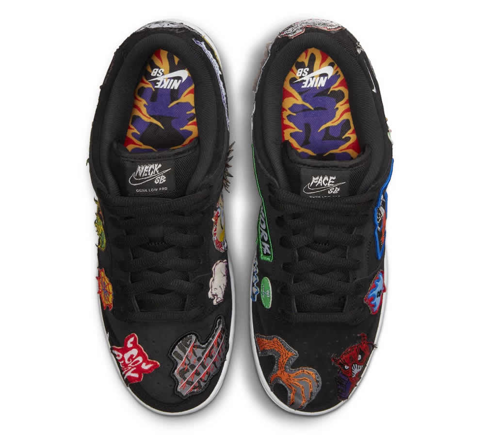 Neckface Nike Dunk Low Pro Sb Black Dq4488 001 2 - www.kickbulk.co