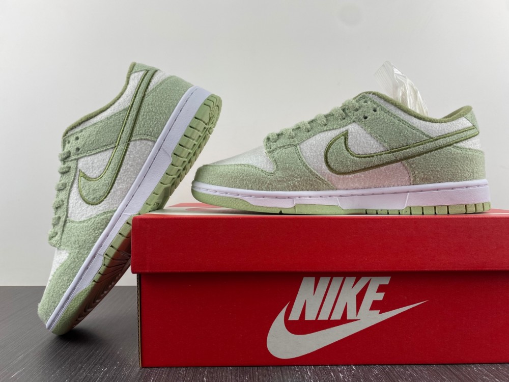 Nike Dunk Low Se Fleece Honeydew Wmns Dq7579 300 12 - www.kickbulk.co