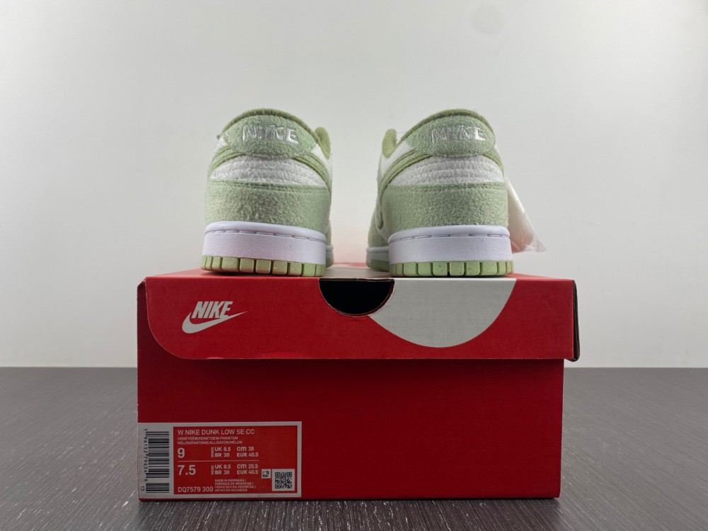 Nike Dunk Low Se Fleece Honeydew Wmns Dq7579 300 14 - www.kickbulk.co