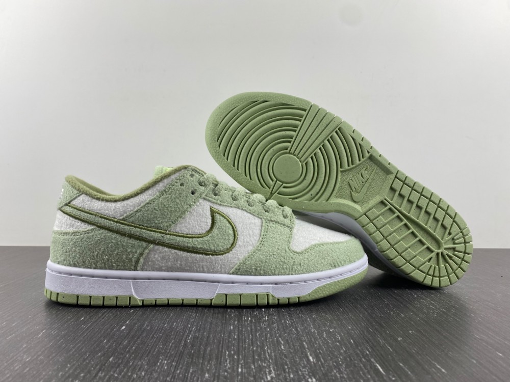 Nike Dunk Low Se Fleece Honeydew Wmns Dq7579 300 9 - www.kickbulk.co