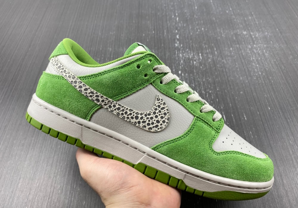 Nike Dunk Low Safari Swoosh Chlorophyll Dr0156 300 10 - www.kickbulk.co