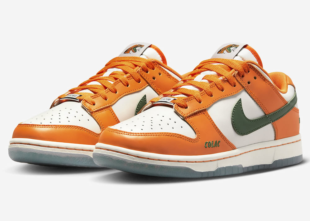 Florida A M University Nike Dunk Low Rattlers Dr6188 800 3 - www.kickbulk.co