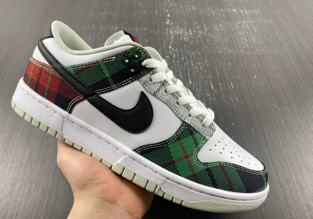 Nike Dunk Low Plaid Dv0827 100 10 - www.kickbulk.co