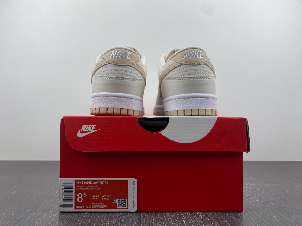 Nike Dunk Low Phantom Sanddrift Dv0831 003 13 - www.kickbulk.co