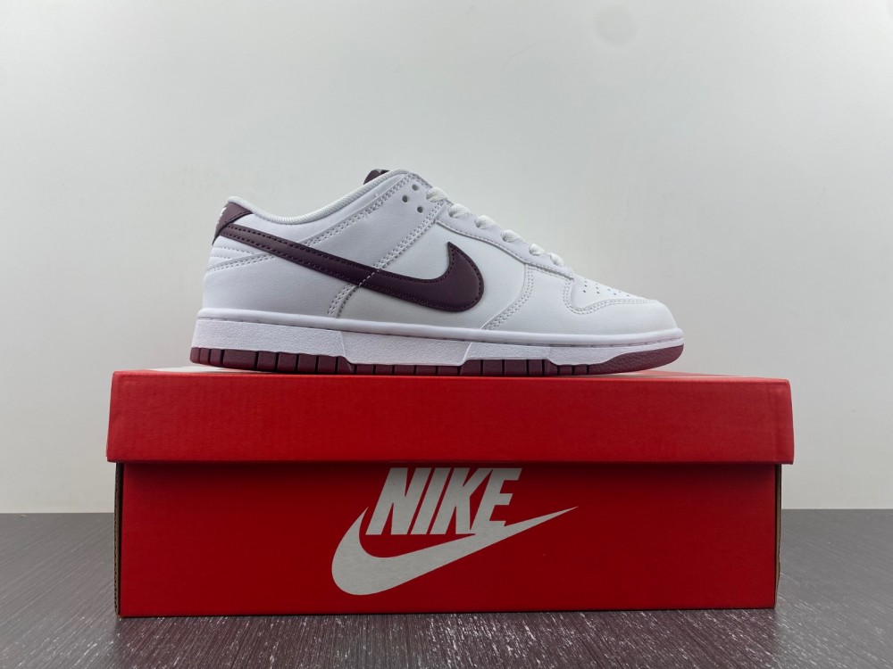 Nike Dunk Low White Night Maroon Dv0831 102 11 - www.kickbulk.co