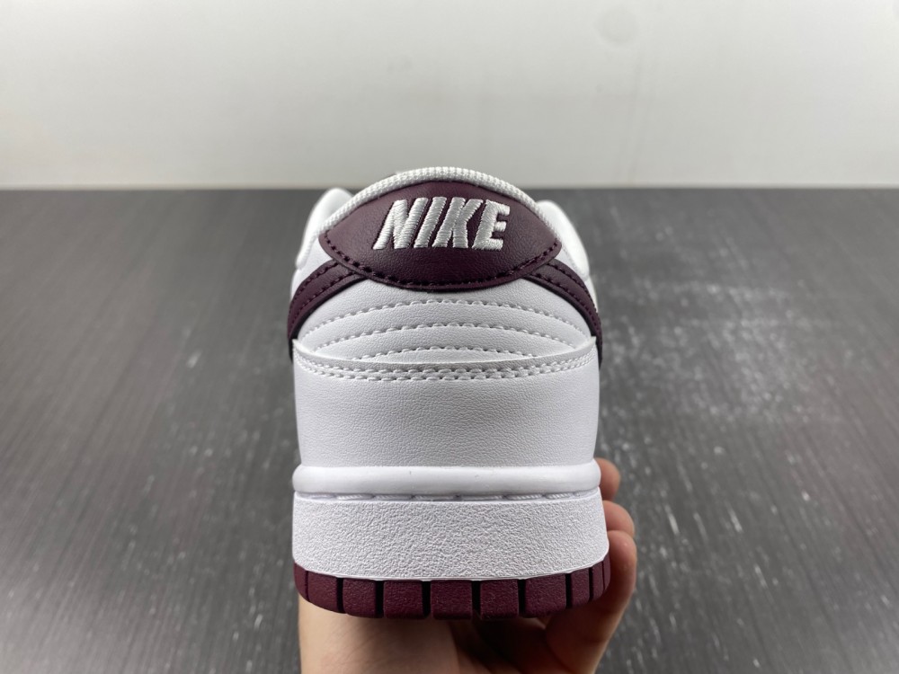 Nike Dunk Low White Night Maroon Dv0831 102 16 - www.kickbulk.co