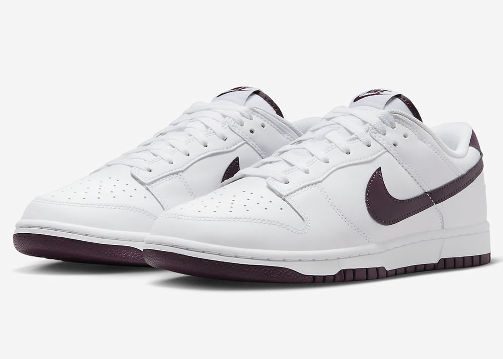 Nike Dunk Low White Night Maroon Dv0831 102 3 - www.kickbulk.co