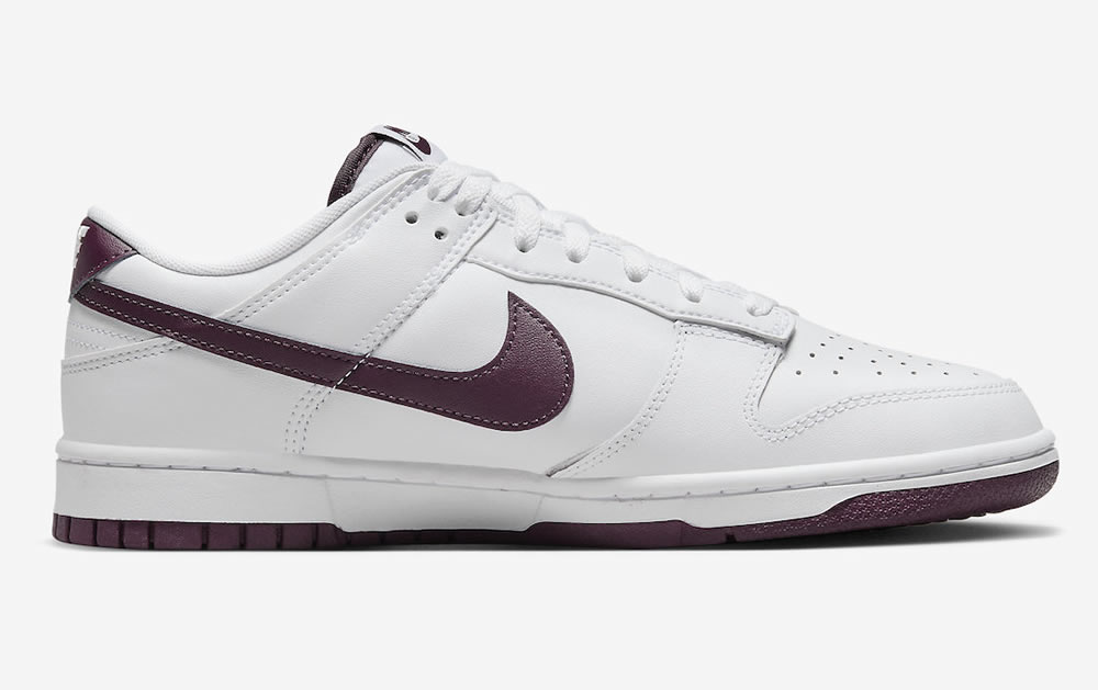 Nike Dunk Low White Night Maroon Dv0831 102 5 - www.kickbulk.co