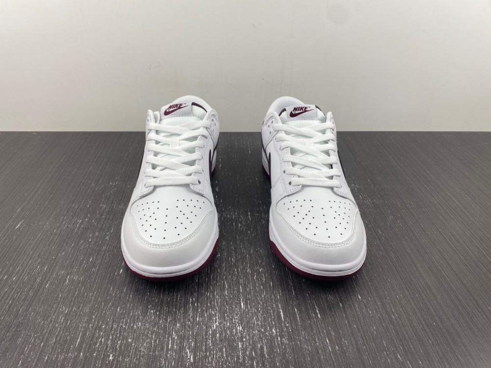 Nike Dunk Low White Night Maroon Dv0831 102 7 - www.kickbulk.co