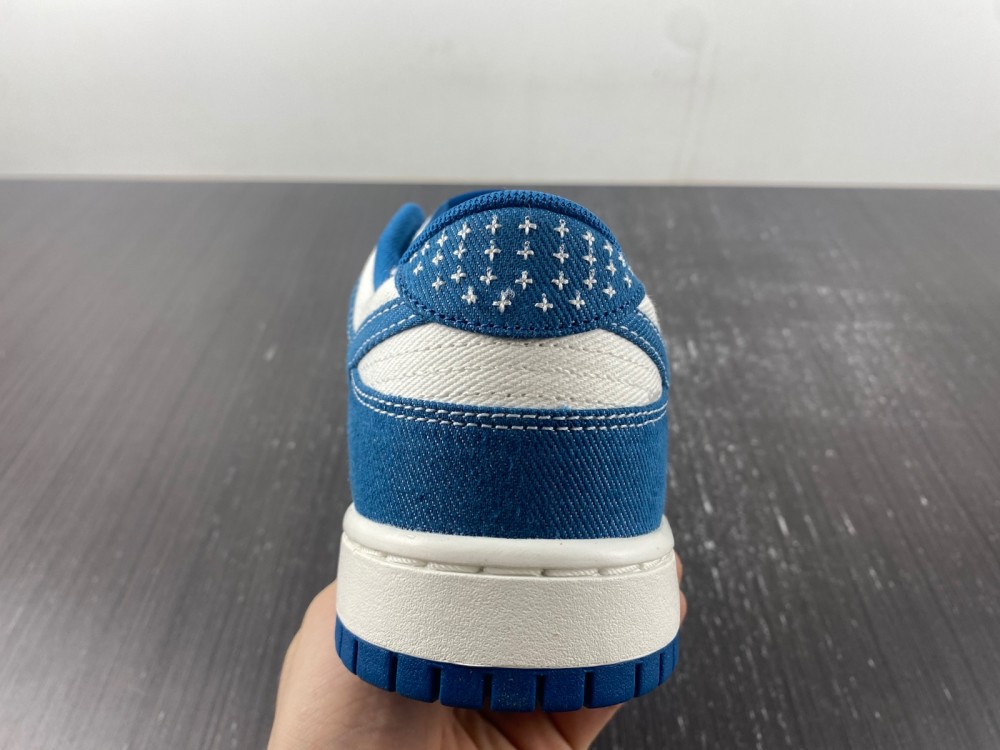 Nike Dunk Low Se Sashiko Industrial Blue Dv0834 101 13 - www.kickbulk.co