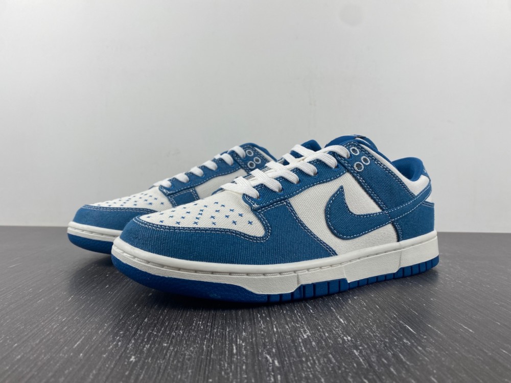 Nike Dunk Low Se Sashiko Industrial Blue Dv0834 101 3 - www.kickbulk.co