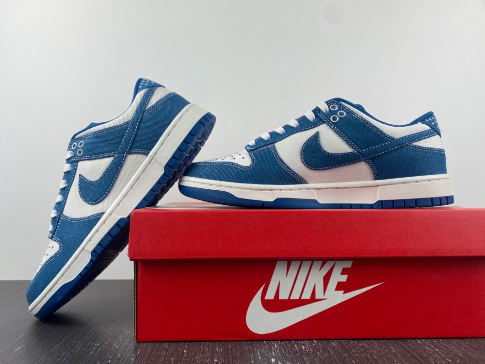 Nike Dunk Low Se Sashiko Industrial Blue Dv0834 101 5 - www.kickbulk.co