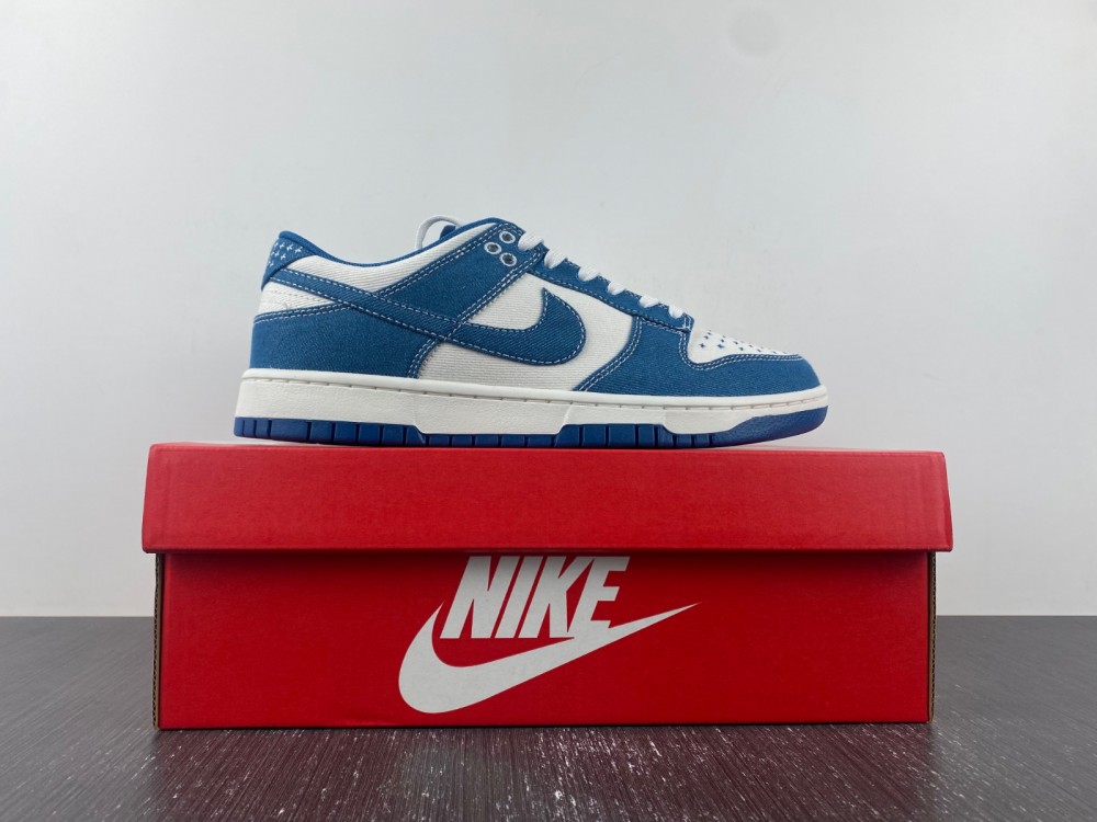 Nike Dunk Low Se Sashiko Industrial Blue Dv0834 101 7 - www.kickbulk.co