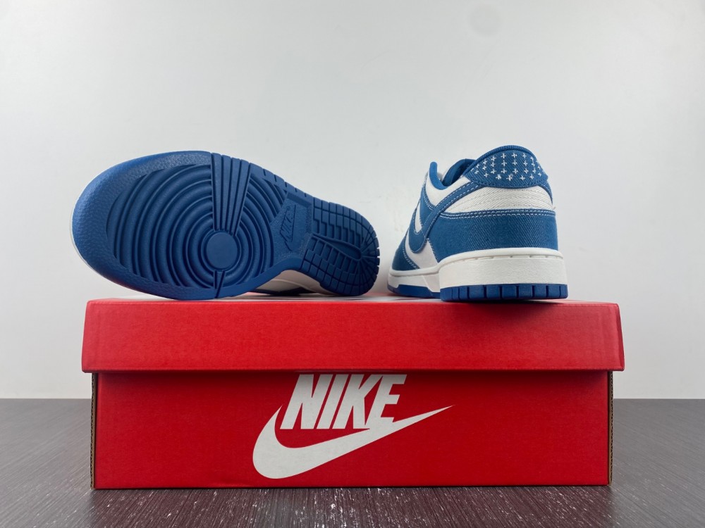 Nike Dunk Low Se Sashiko Industrial Blue Dv0834 101 8 - www.kickbulk.co