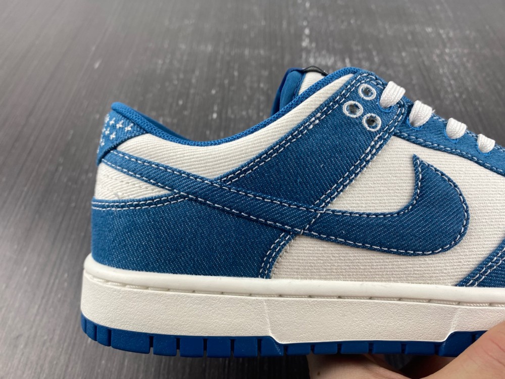 Nike Dunk Low Se Sashiko Industrial Blue Dv0834 101 9 - www.kickbulk.co