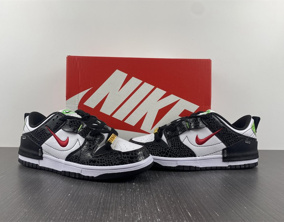 Nike Dunk Low Disrupt 2 Just Do It Black Snakeskin Wmns Dv1490 161 19 - www.kickbulk.co