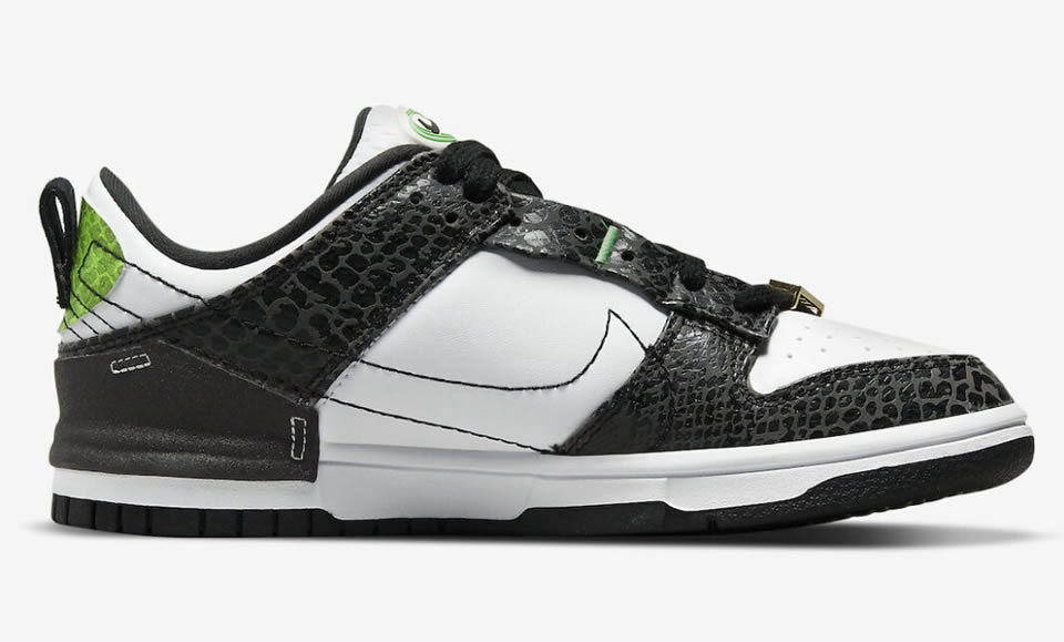 Nike Dunk Low Disrupt 2 Just Do It Black Snakeskin Wmns Dv1490 161 5 - www.kickbulk.co