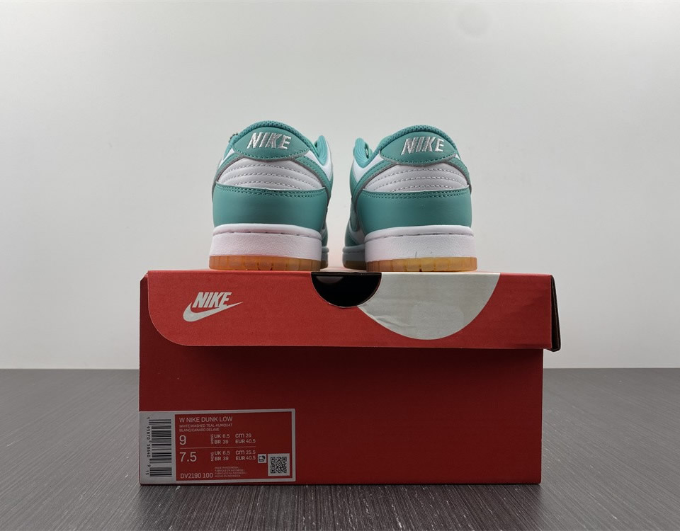 Nike Dunk Low Miami Dolphins Wmns Dv2190 100 15 - www.kickbulk.co