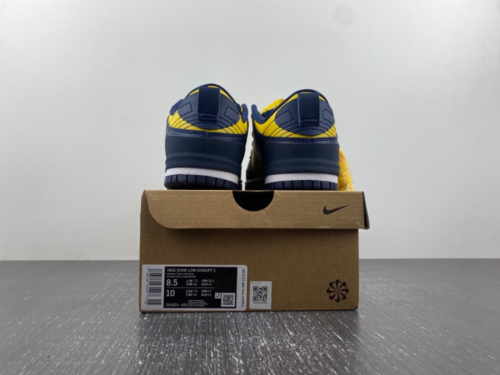 Nike Dunk Low Disrupt 2 Michigan Wmns Dv4024 400 14 - www.kickbulk.co