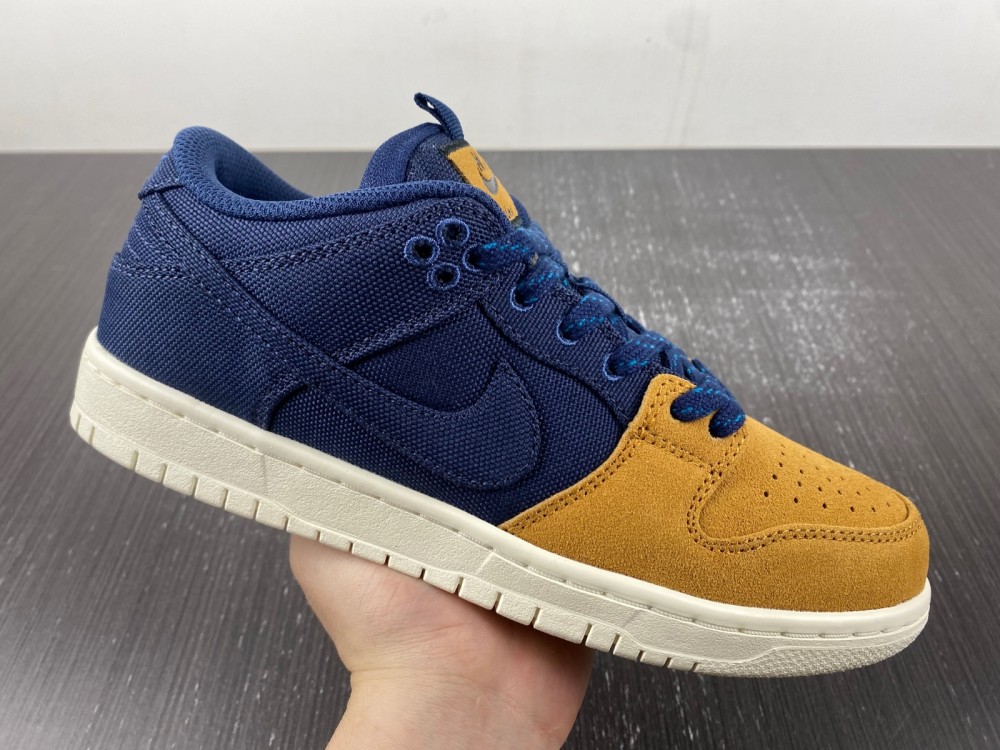 Nike Dunk Low Sb Navy Desert Ochre Dx6775 400 10 - www.kickbulk.co