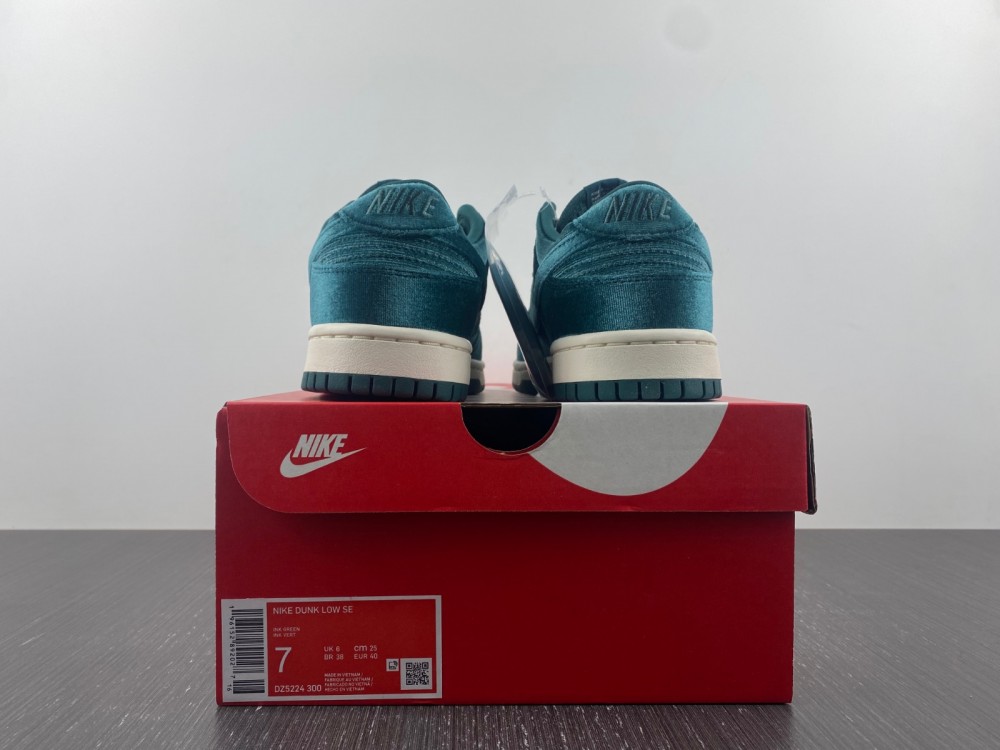 Nike Dunk Low Green Velvet Wmns Dz5224 300 14 - www.kickbulk.co