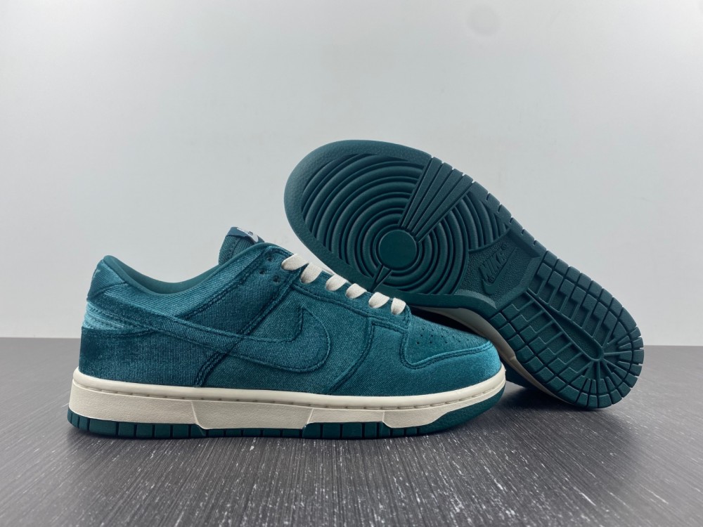 Nike Dunk Low Green Velvet Wmns Dz5224 300 8 - www.kickbulk.co