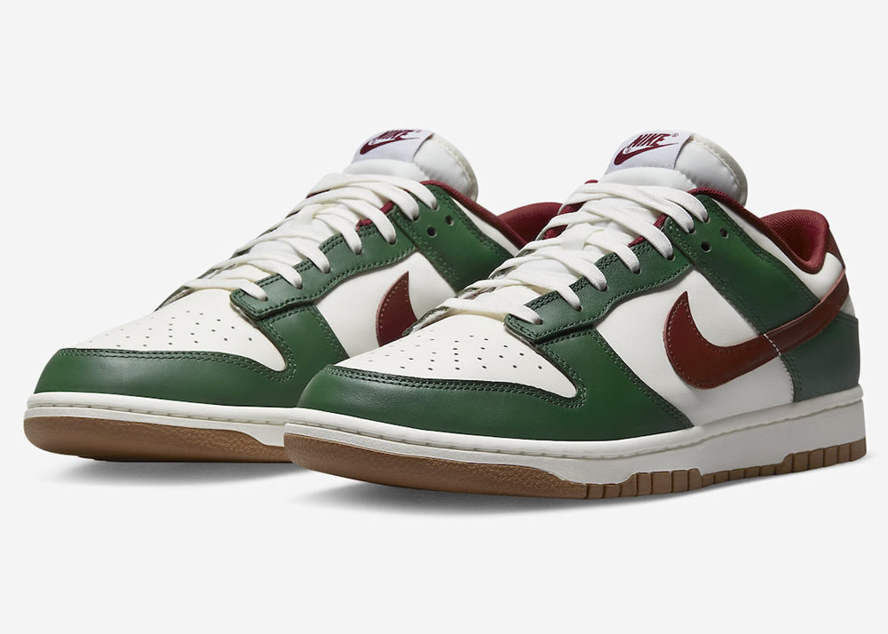 Nike Dunk Low Gorge Green Team Red Fb7160 161 3 - www.kickbulk.co