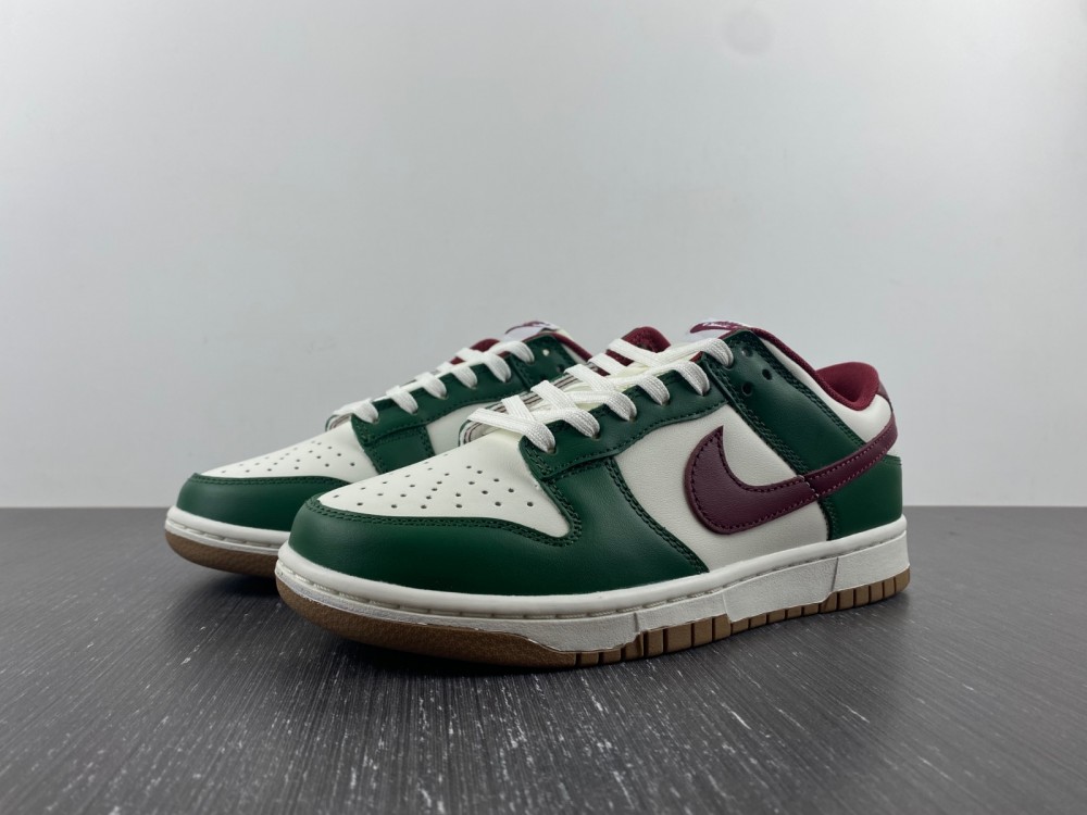 Nike Dunk Low Gorge Green Team Red Fb7160 161 9 - www.kickbulk.co