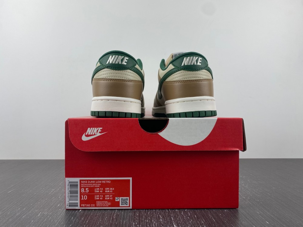 Nike Dunk Low Rattan Canyon Green Fb7160 231 12 - www.kickbulk.co