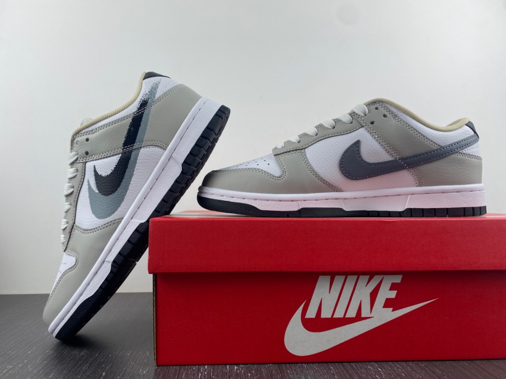 Nike Dunk Low Spray Paint Swoosh Fd0661 100 14 - www.kickbulk.co