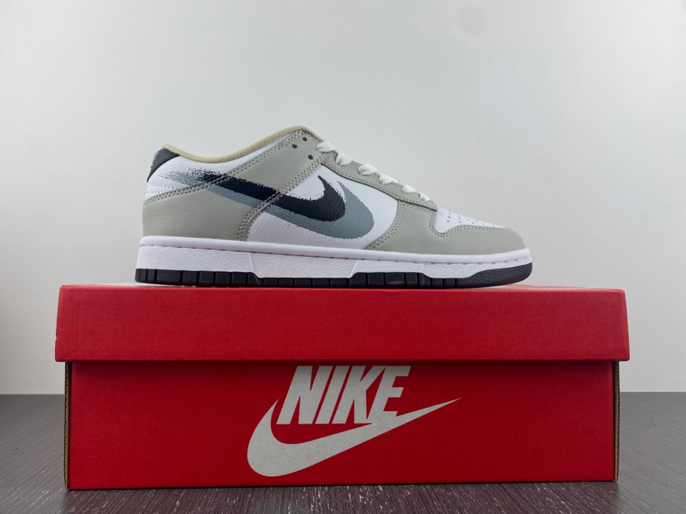 Nike Dunk Low Spray Paint Swoosh Fd0661 100 15 - www.kickbulk.co