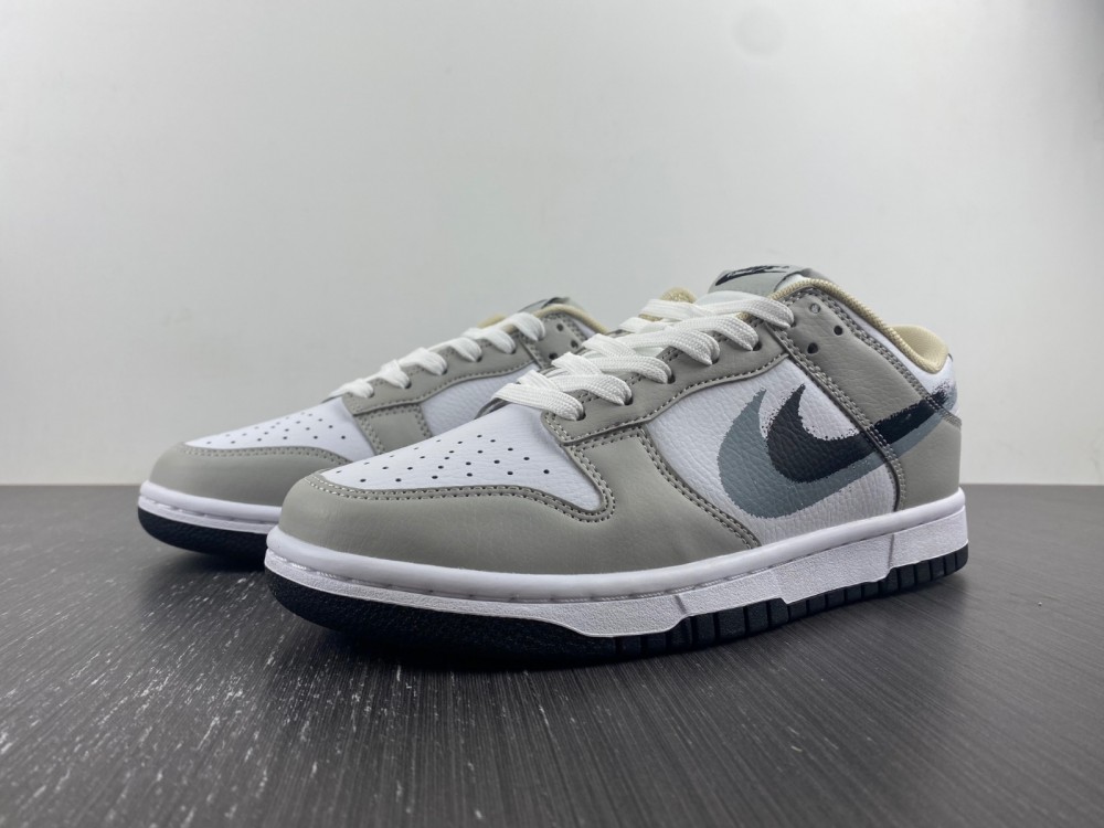 Nike Dunk Low Spray Paint Swoosh Fd0661 100 7 - www.kickbulk.co