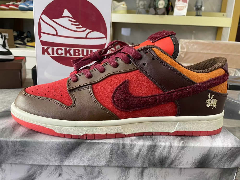 Nike Dunk Low Year Of The Rabbit Brown Orange Fd4203 661 11 - www.kickbulk.co