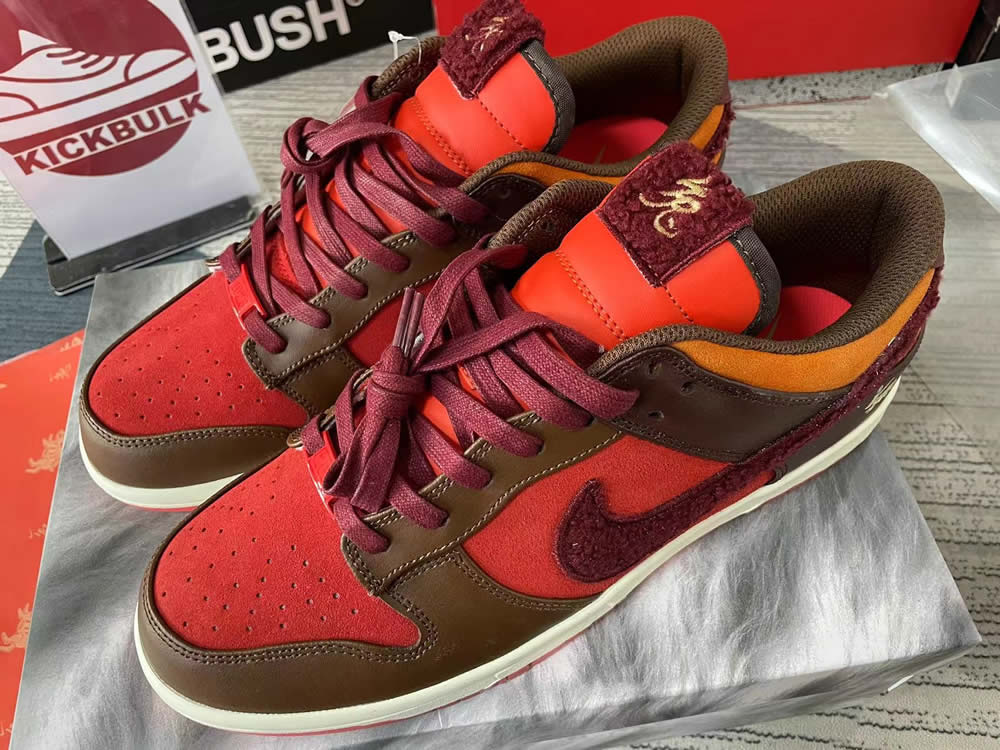 Nike Dunk Low Year Of The Rabbit Brown Orange Fd4203 661 9 - www.kickbulk.co