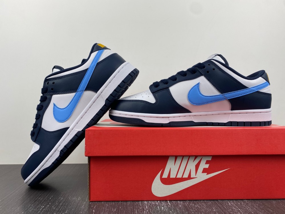 Nike Dunk Low Midnight Navy University Blue Fn7800 400 12 - www.kickbulk.co