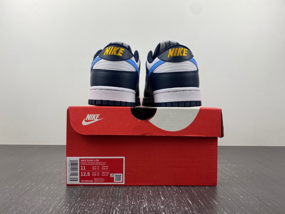 Nike Dunk Low Midnight Navy University Blue Fn7800 400 15 - www.kickbulk.co