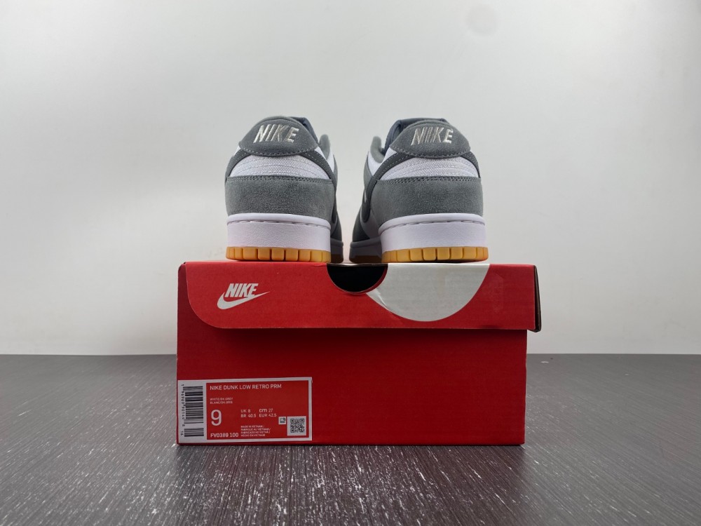 Nike Dunk Low Smoke Grey Gum Fv0389 100 15 - www.kickbulk.co