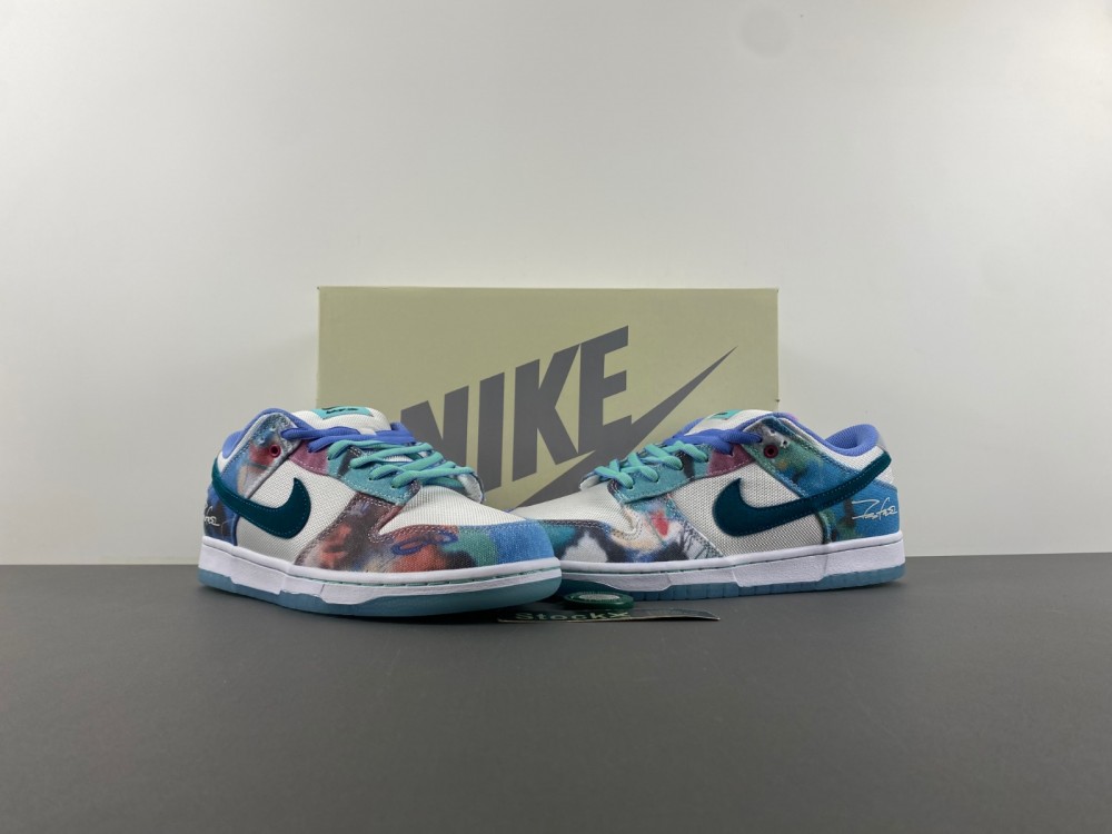 Futura Laboratories Dunk Low Sb Bleached Aqua Hf6061 400 12 - www.kickbulk.co
