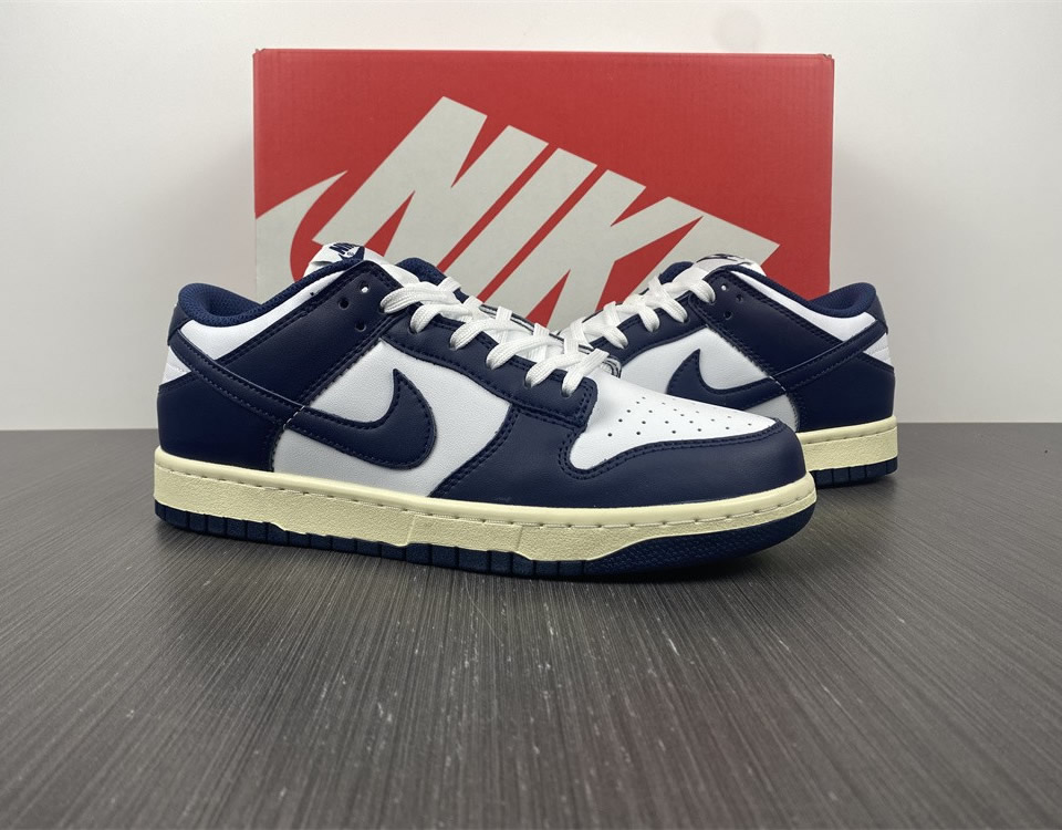 Nike Dunk Low Vintage Navy Dd1503 115 10 - www.kickbulk.co