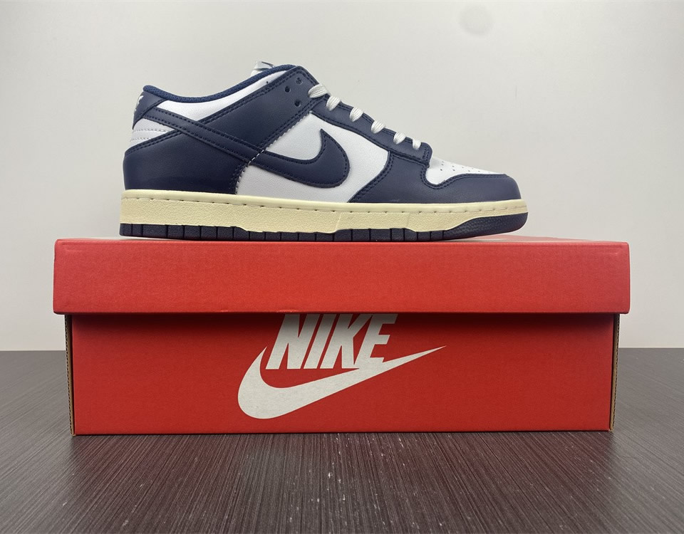 Nike Dunk Low Vintage Navy Dd1503 115 15 - www.kickbulk.co