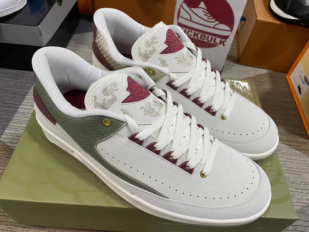 Air Jordan 2 Retro Low Gs Year Of The Dragon Fj6871 100 10 - www.kickbulk.co