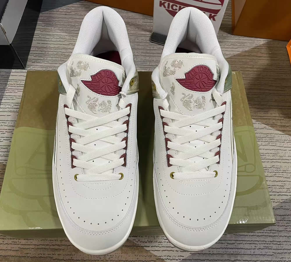 Air Jordan 2 Retro Low Gs Year Of The Dragon Fj6871 100 8 - www.kickbulk.co