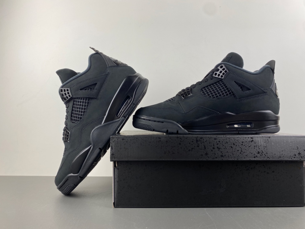 Air Jordan 4 Retro Black Cat 2025 Fv5029 010 11 - www.kickbulk.co